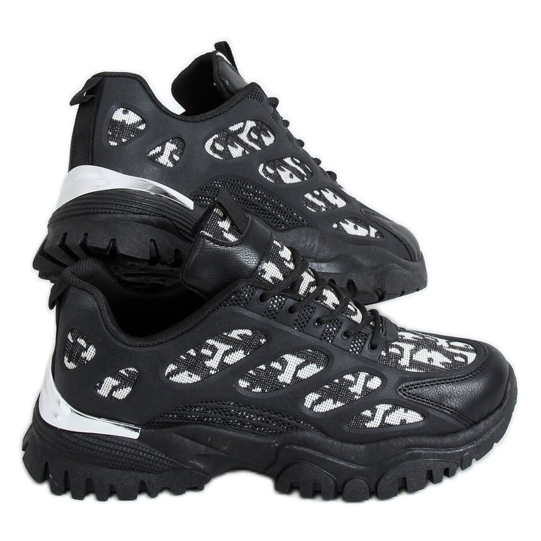 Crne ženske sportske cipele VL123 Black crno