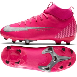 Nike Mercurial Superfly 7 Academy Mg Jr DB5609 611 nogometne cipele višebojan ružičasta
