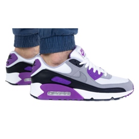 Nike Air Max 90 M CD0881-104 bijela crna ljubičasta siva