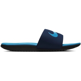Nike Kawa Slide mornarsko plavo-plave 819 352 402 dječje papuče tamnoplava plava