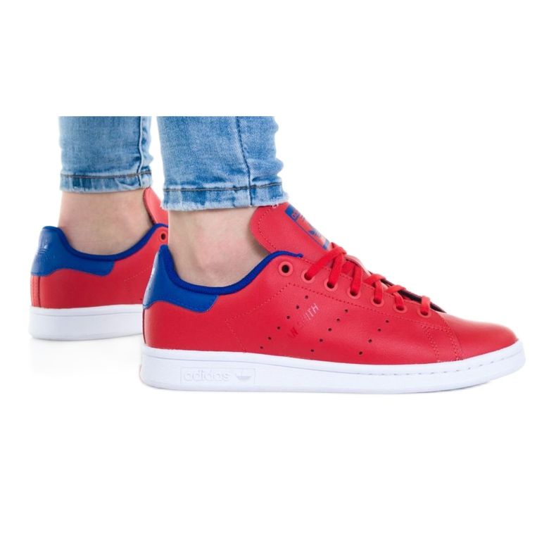 Cipele Adidas Stan Smith Jr FV3611 bijela crvena