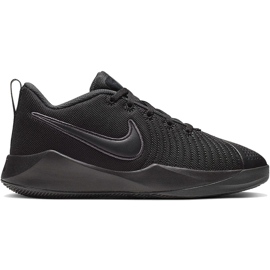 Nike Team Hustle Quick 2 crne dječje cipele AT5298 001 crno crno