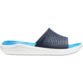 Crocs Literide Slide tamnoplava-bijela 205 183 462 mornarsko plava