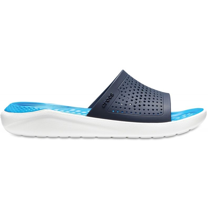 Crocs Literide Slide tamnoplava-bijela 205 183 462 mornarsko plava