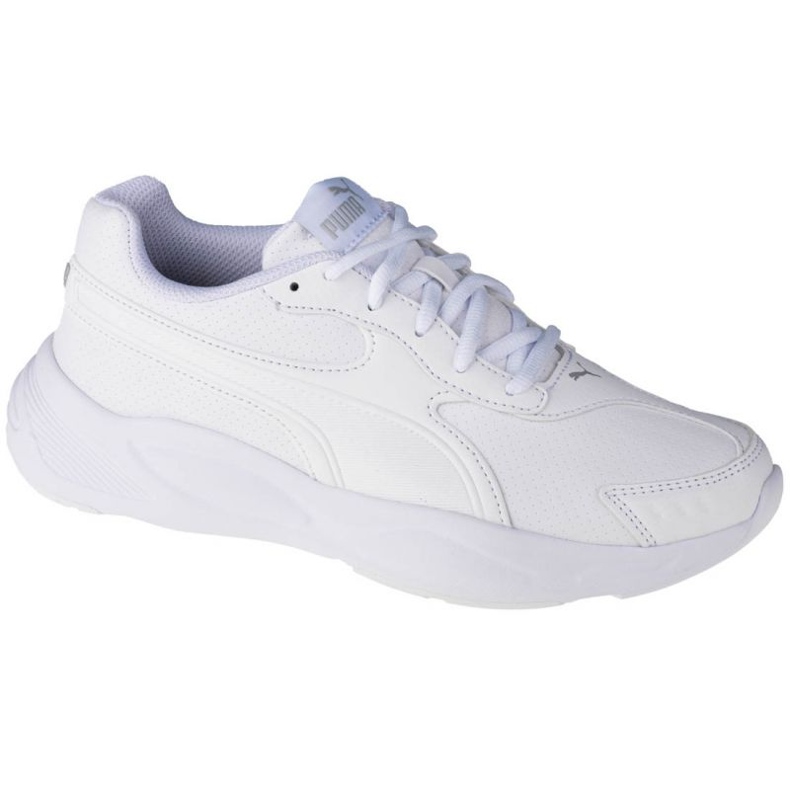Puma 90S Runner Sl Jr 372929 01 bijela mornarsko plava