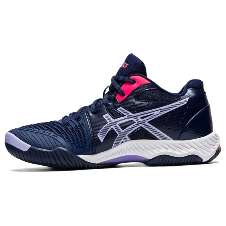 Asics Netburner Ballistic Ff Mt 2 W 1052A034 400 cipele za odbojku raznobojna crno