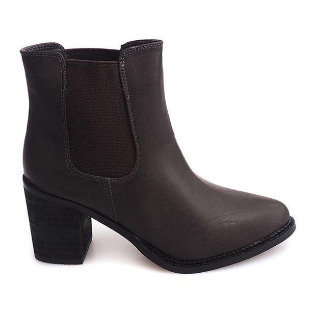 Čizme na postu F024 Siva