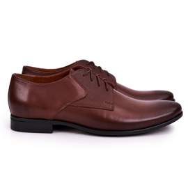 Bednarek Polish Shoes Muške kožne cipele Bednarek Brown smeđa