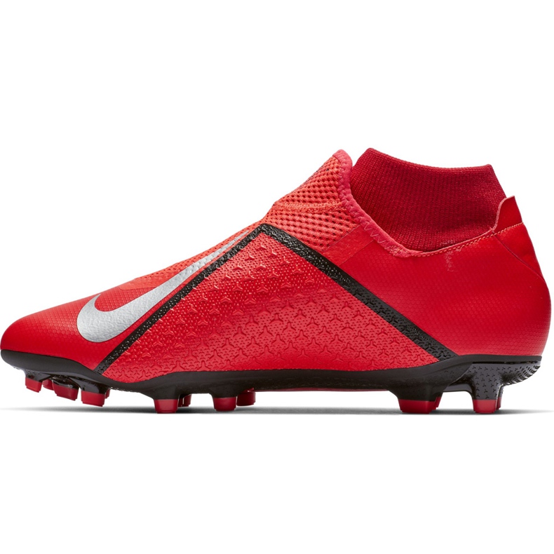 Nike Phantom Vsn Academy Df FG / MG AO3258 600 nogometna cipela crvena crvena
