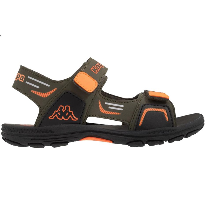Kappa Pure K Footwear Dječje sandale zeleno-narančasta 260594K 3144 zelena