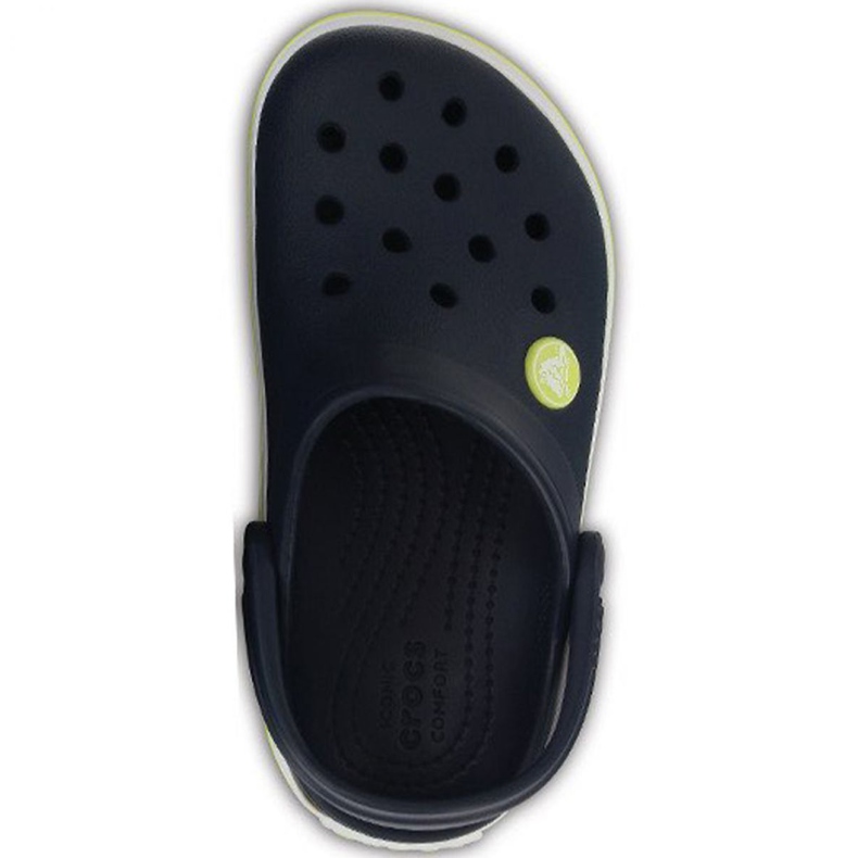 Crocs Crocband Clog K Jr. 204537 42K cipele crno mornarsko plava zelena