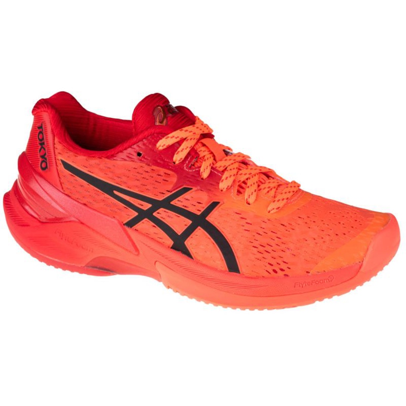 Asics Sky Elite Ff Tokyo W 1052A047-701 odbojkaške cipele raznobojna naranče i crvene