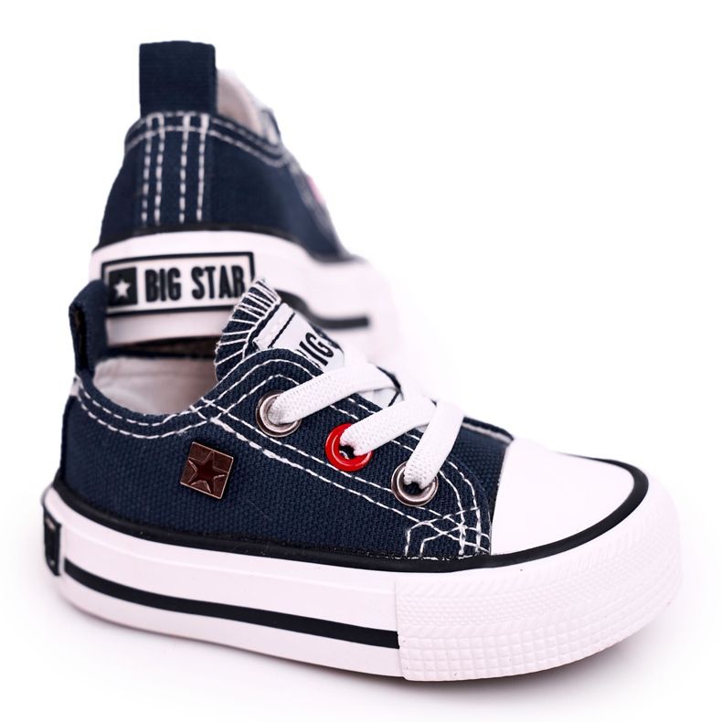 Dječje klasične niske tenisice Big Star HH374195 Navy Blue plava