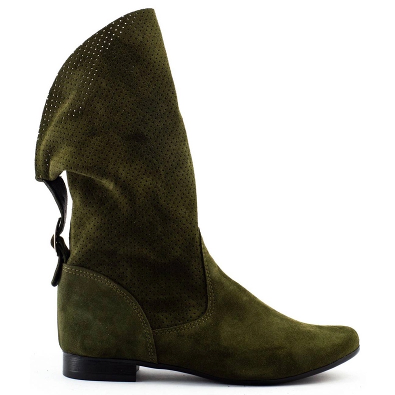 Olivier Ažurna Elena čizme zelene zelena