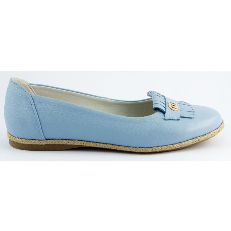 Bastek ženske balerinke s resama plave boje plava