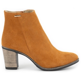 Olivier Čizme Sara Rude s visokim potpeticama narančasta
