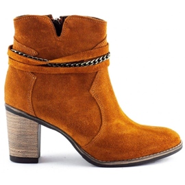 Olivier Čizme s lancem Megi crvene narančasta