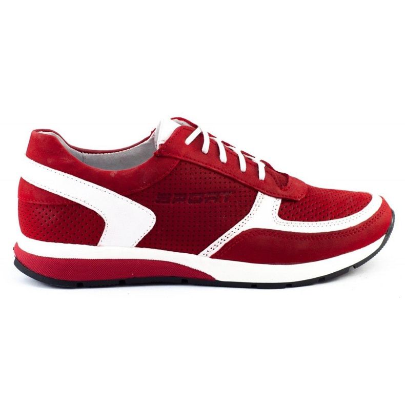 Polbut Muška sportska cipela C47P crvena s bijelom raznobojna