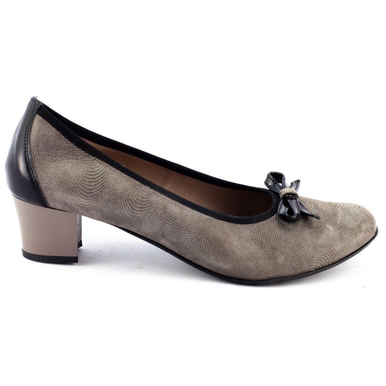 Maxoni Pumpe za žene na post 1634 smeđe smeđa