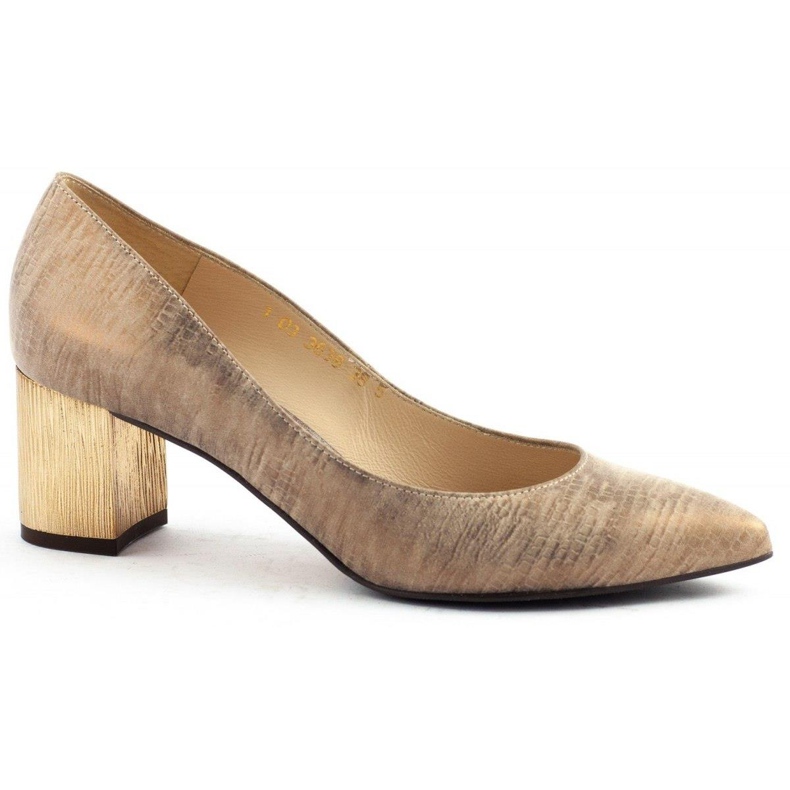 Anis Ženske pumpe na stupu 3638 bež