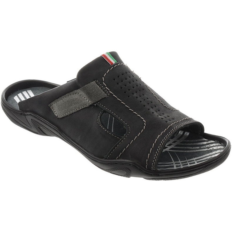 Crne papuče za muškarce 307 crno