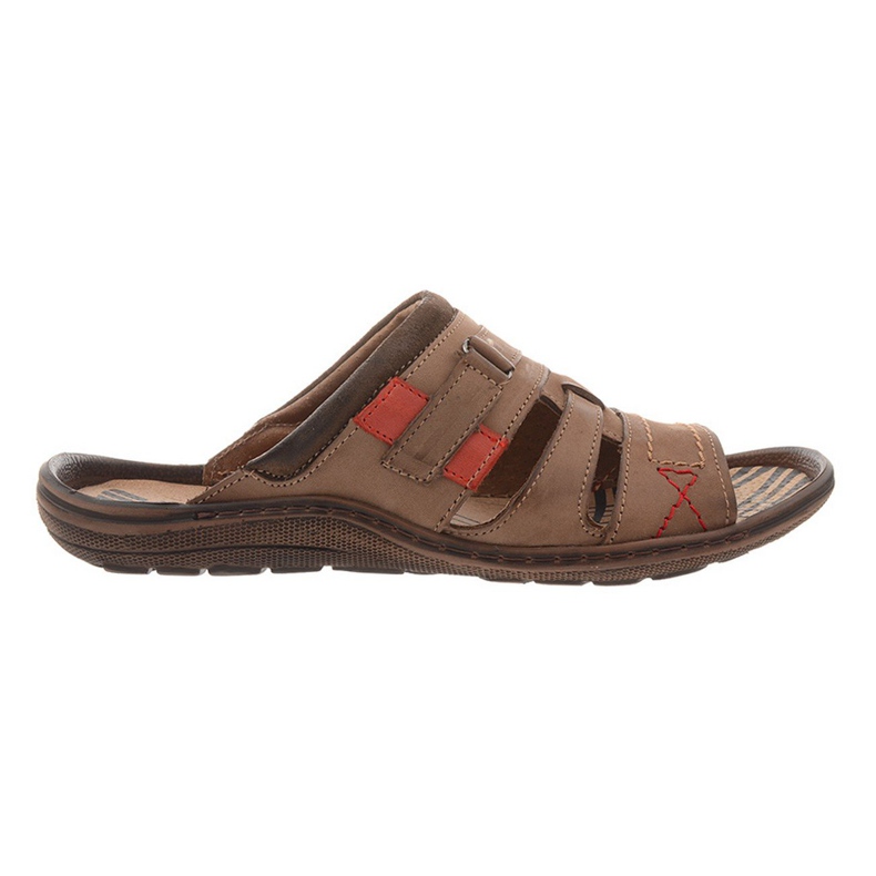 324 smeđe muške papuče smeđa