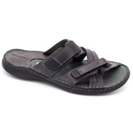 Polbut Sive SA06 muške papuče siva