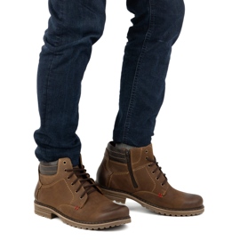 ABIS Tople muške cipele 197 smeđe smeđa