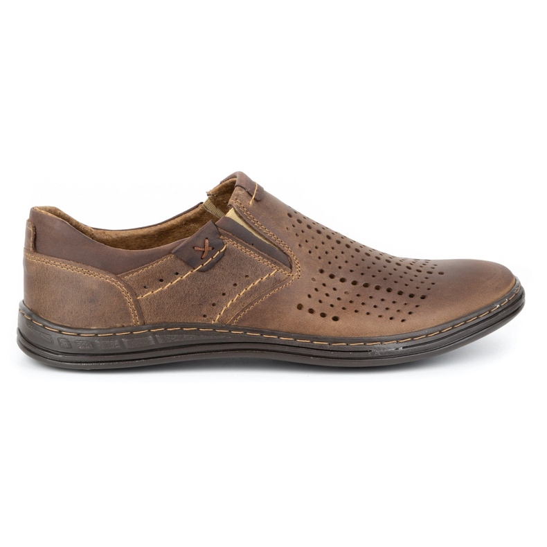 Polbut Muški Brogues 401 Summer Brown smeđa