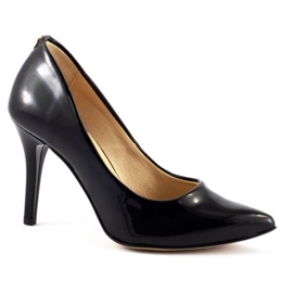 Saway Ženski lak s visokim potpeticama 2333 u crnoj boji