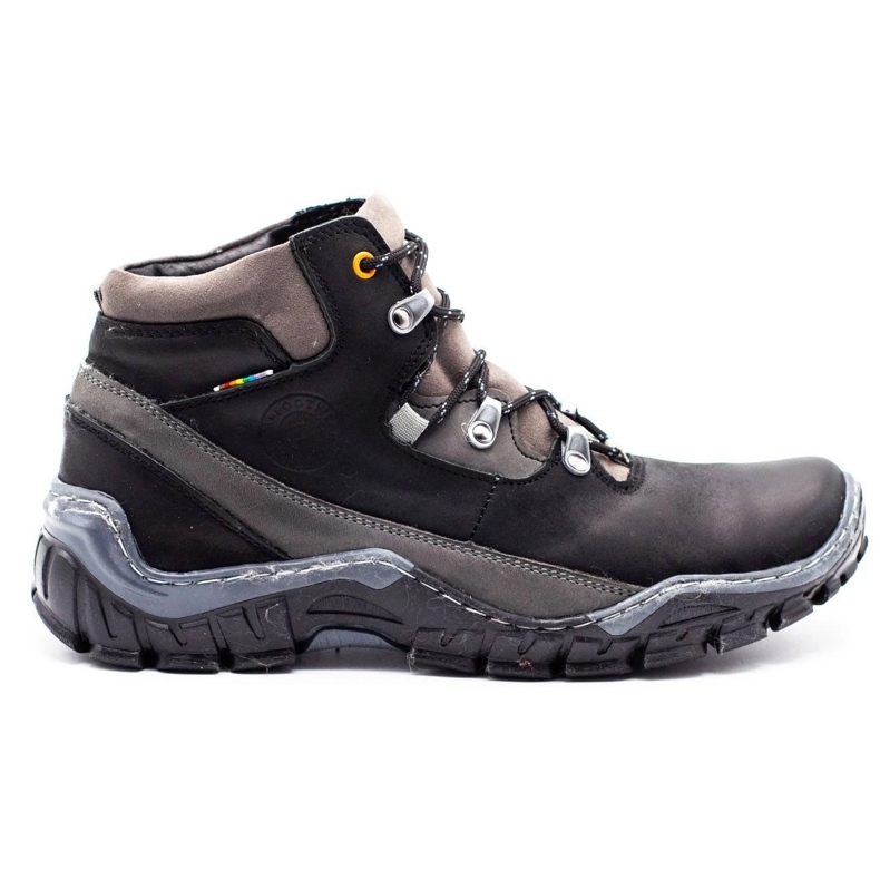 Olivier Muške zimske čizme 134GT crne crno