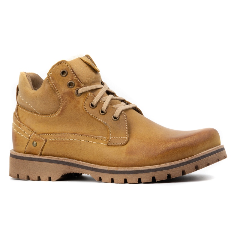 KOMODO Muške cipele izolirane čizme za snijeg 885 deva smeđa