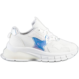 SHELOVET Modne tenisice bijela