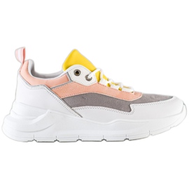 SHELOVET Elegantne tenisice sa vezicama višebojan