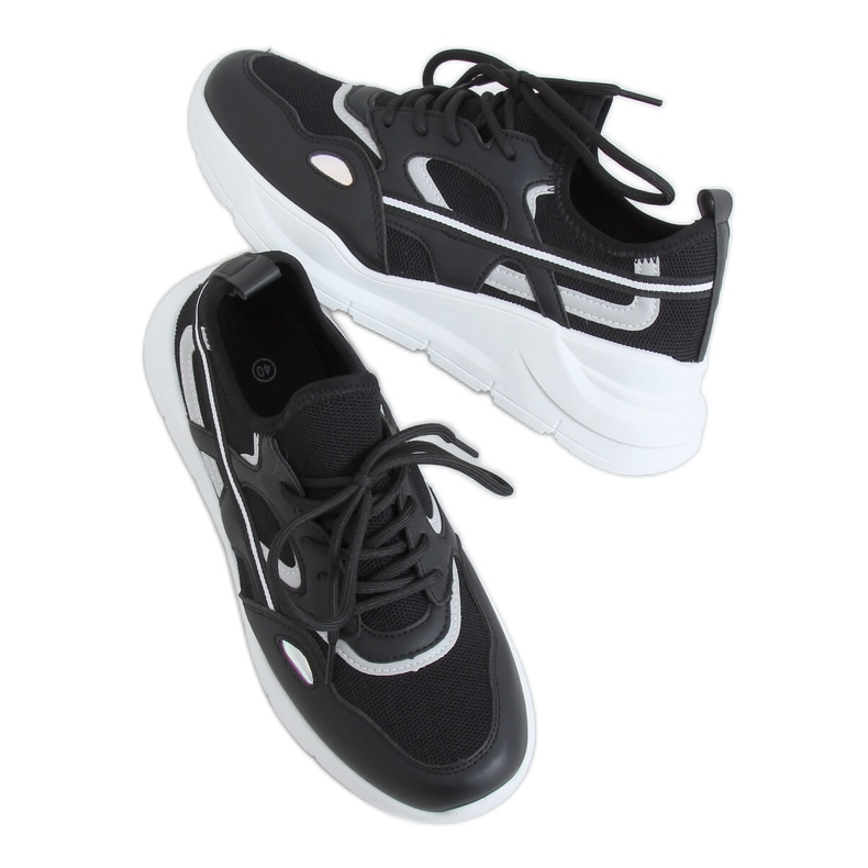 Crne sportske cipele B0-560 Crne crno