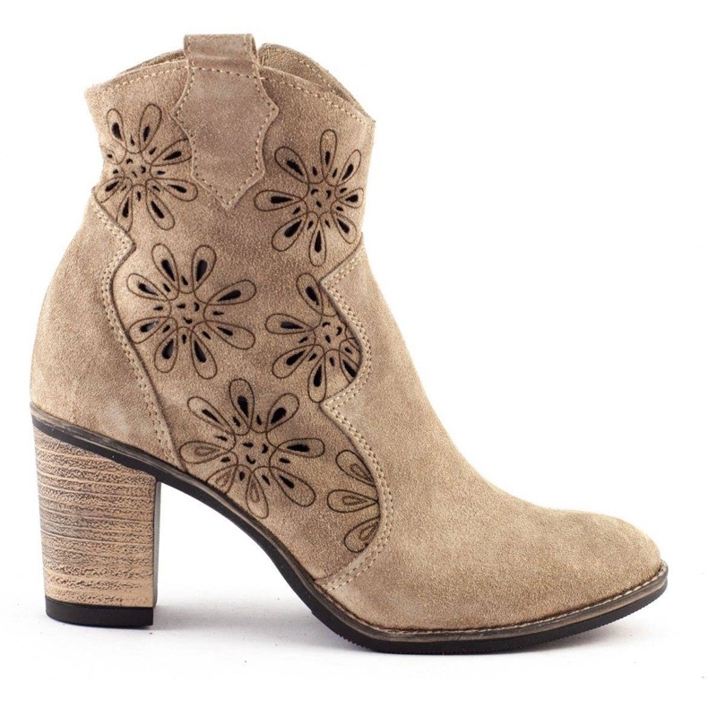 Olivier Ažur Lena svjetlo bež sa štiklama