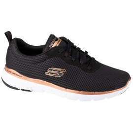 Skechers Flex Appeal 3.0 W 13070-BKRG Cipele crna zlatni