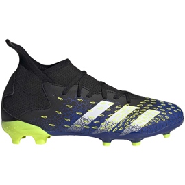Kopačke adidas Predator Freak.3 Fg Junior tamnozelene FY0613 crna crna