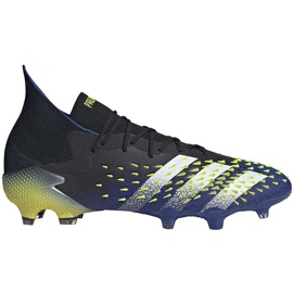 Kopačke adidas Predator Freak.1 Fg crno-tamno-zelene FY0743 crna crna