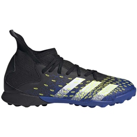 Kopačke adidas Predator Freak.3 Tf Junior crna i plava FY0624