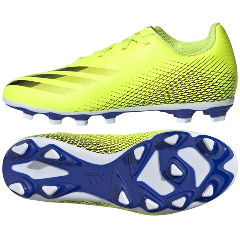 Adidas X Ghosted.4 FxG Jr FW6933 kopačke za nogomet raznobojna žuta boja