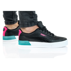 Puma Carina Vivid Jr 374695 02 crna tamnoplava