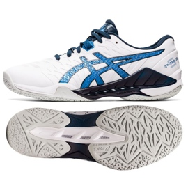 Rukometne cipele Asics Blast Ff 2 M 1071A044-101 višebojan bijela