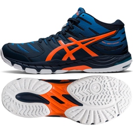 Asics GEL-BEYOND Mt 6 M 1071A050-400 cipele za odbojku višebojan tamnoplava