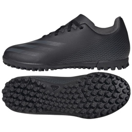 Adidas X Ghosted.4 Tf Jr FX9475 kopačke crna crna