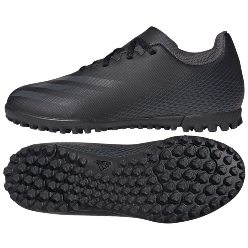 Adidas X Ghosted.4 Tf Jr FX9475 kopačke crno crno