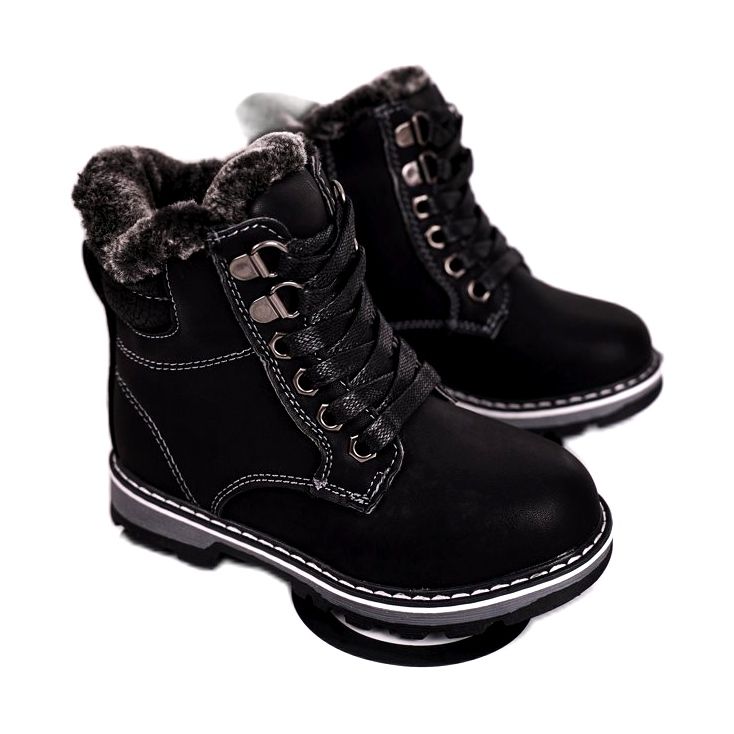 Dječje hvatače izolirane krznom Crna Luka crno