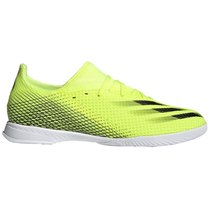 Adidas X Ghosted.3 U žuto-crno-bijelim kopačkama FW6937 žuta boja žuta boja