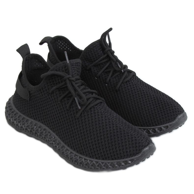 Crne sportske cipele s čarapama NB392P All Black crno