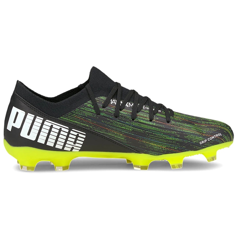 Kopačke Puma Ultra 3.2 Fg Ag crno-zelene 106300 02